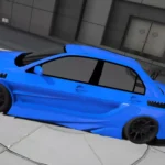 Mitsubishi Evolution Abflug2