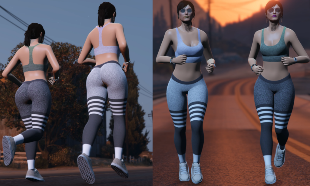 Mp Female Tight Fabric Gymnastic Leggings