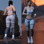 Mp Female Tight Fabric Gymnastic Leggings