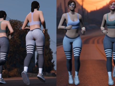 Mp Female Tight Fabric Gymnastic Leggings