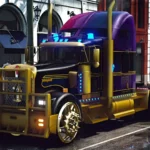 Peterbilt 389 Imperial Gold
