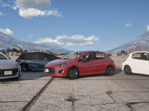 Peugeot 308 2013 Active/Allure/THP Fullpack [Add-On / FiveM | Tuning] V1.0