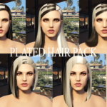 Plated Hair Pack for MP Female