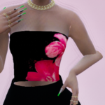 Pretty Floral Tube Top for MP Female V1.0 Pretty Floral Tube Top for MP Female 1.0