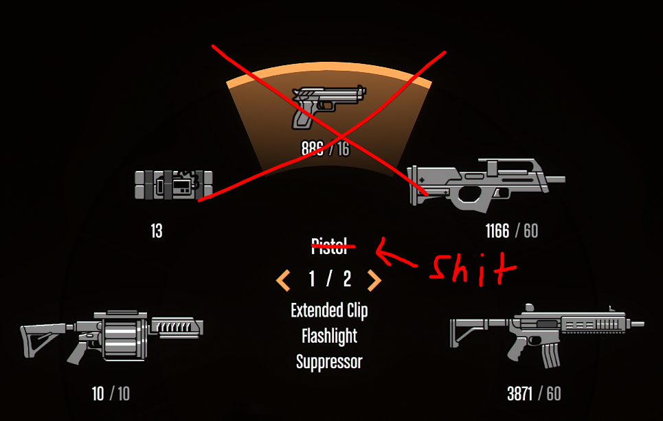 Remove Unwanted Weapons Story Mode 1.0