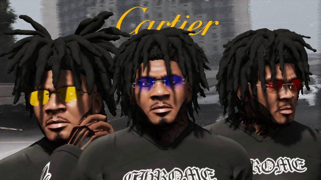 Retexture Cartier C Wire Frames For Franklin V1.0