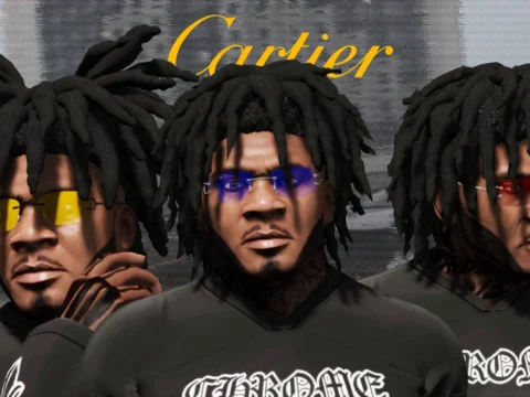 Retexture Cartier C Wire Frames For Franklin V1.0