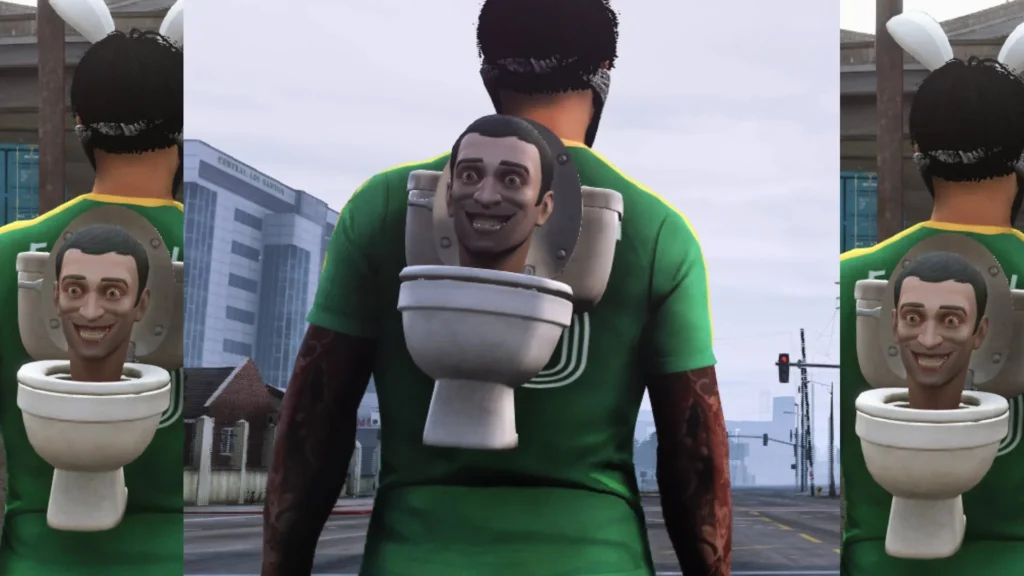 Skibidi Toilet Back Bling for MP Male & MP Female V1.0
