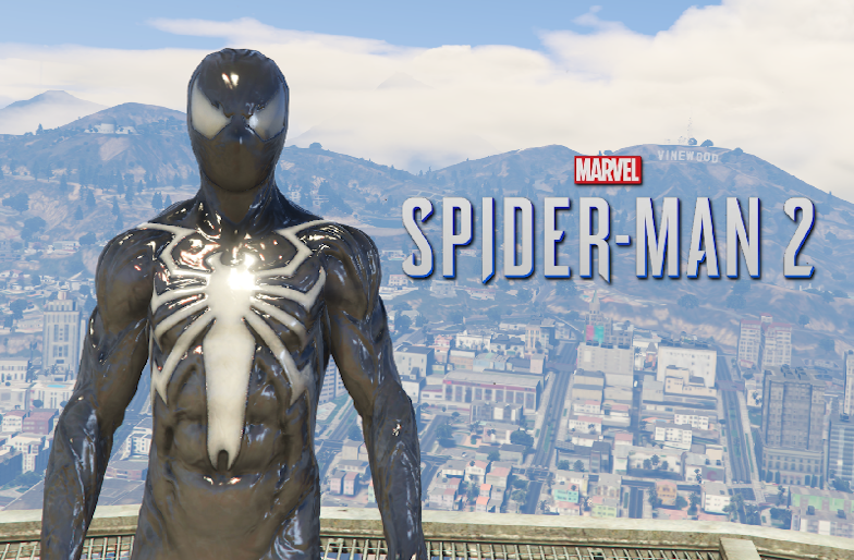 Spider-Man Symbiote Suit (Spider-Man 2) [Add-On Ped]