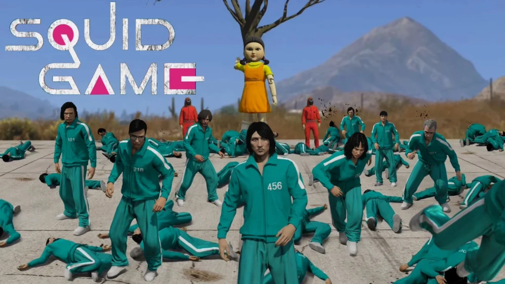 Squid Game Tracksuits for MP Male / Female 1.0