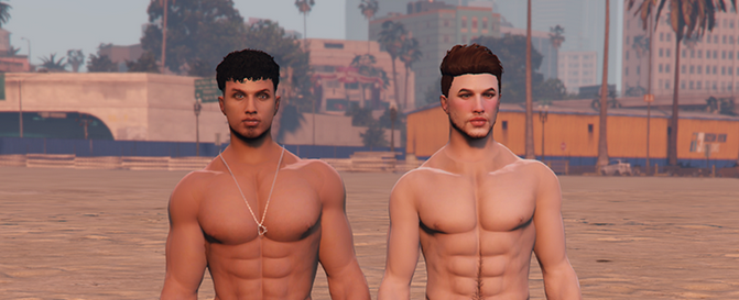 Twink and Hunk Body for MP Male V1.1