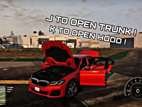 Vehicle doors interaction