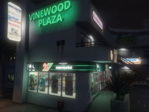 [MLO] Vinewood Plaza 24/7 [Add-On SP / FiveM] V1.0