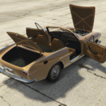 Volvo 1800 convertible [Add-On | Roof Animation | LODs] V1.0