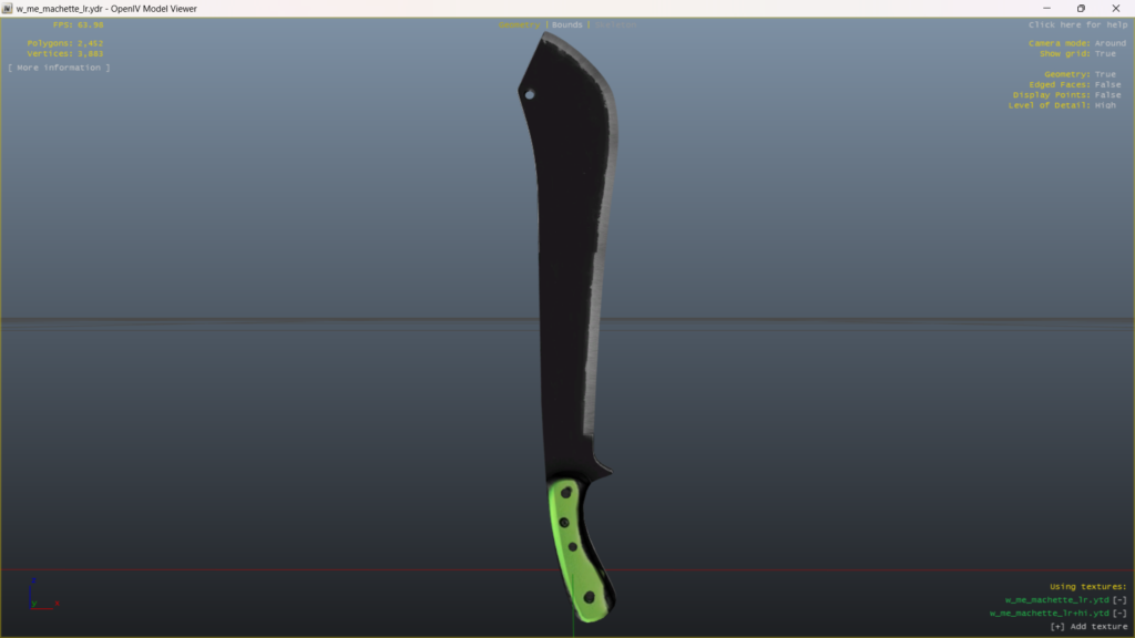 zombie knife machete mod 1.1