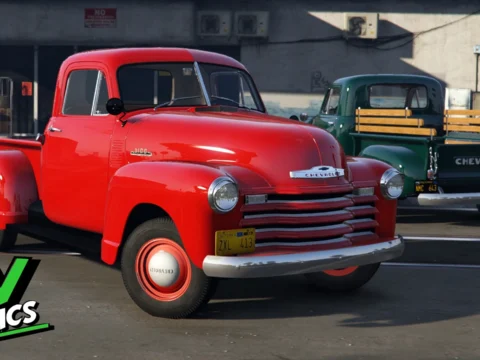 1953 Chevrolet 3100 Pickup [Add-On | LODs | Extras] V1.0