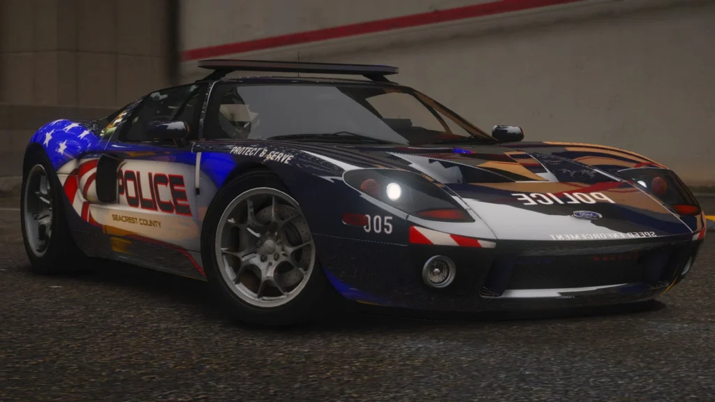 NFSHP: 2006 Ford GT SCPD [Add-On | Sounds | Template] V1.0