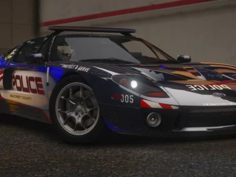 NFSHP: 2006 Ford GT SCPD [Add-On | Sounds | Template] V1.0