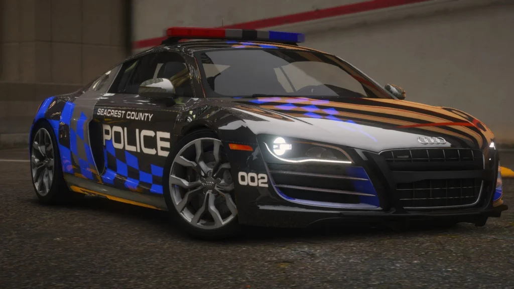 NFSHP: 2010 Audi R8 5.2 FSI quattro SCPD [Add-On | NON ELS | Sounds | Template] V1.0