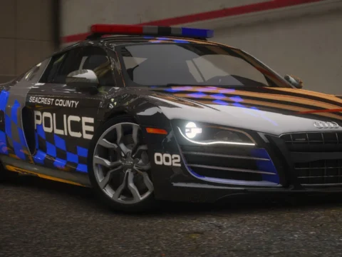 NFSHP: 2010 Audi R8 5.2 FSI quattro SCPD [Add-On | NON ELS | Sounds | Template] V1.0