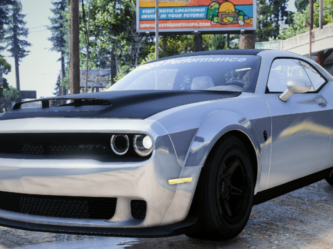2018 Dodge Challenger Demon [Add-On / FiveM] V1.1