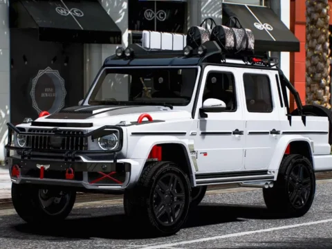 2020 Custom Mercedes-Benz Brabus G800 Adventure XLP Mafia