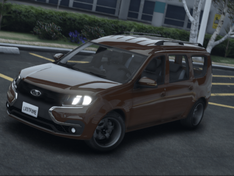 2024 LADA Largus 2 [Add-On | Extras | Template]