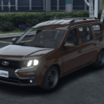 2024 LADA Largus 2 [Add-On | Extras | Template]