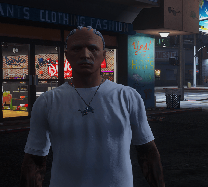 Big Meech Lions Chain For MP MALE 1.02