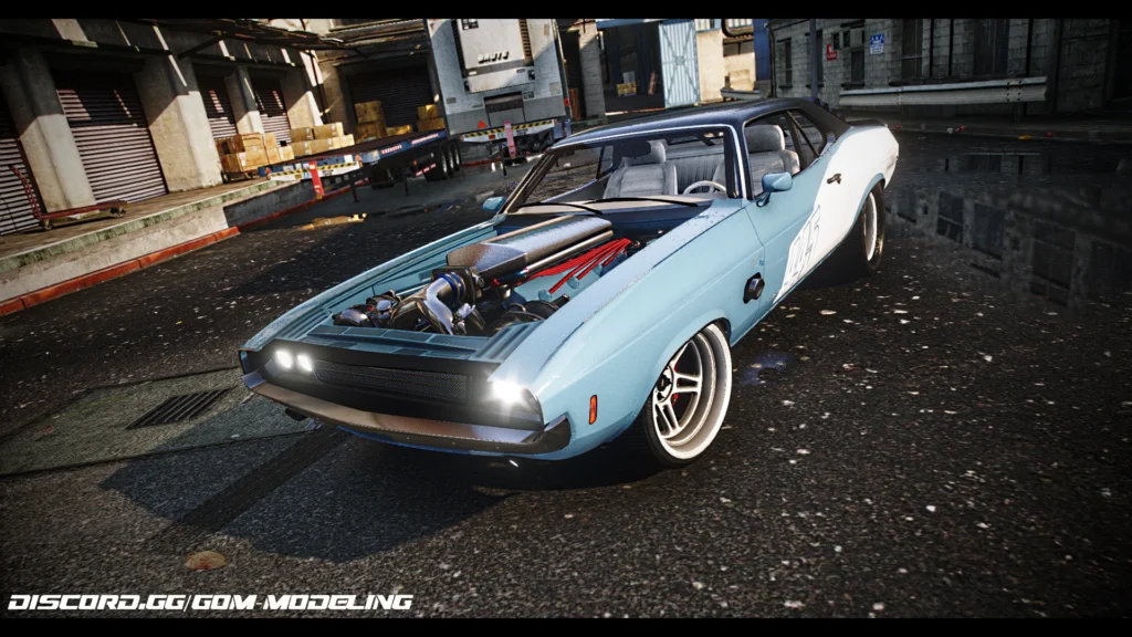 Bravado Gauntlet Classic RESTOFREAK [Add-On | Sound | Tuning | Liveries | FiveM] V1.0