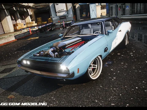 Bravado Gauntlet Classic RESTOFREAK [Add-On | Sound | Tuning | Liveries | FiveM] V1.0