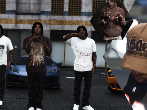 Cactus Jack x Sp5der Merch Texture Pack 1.0