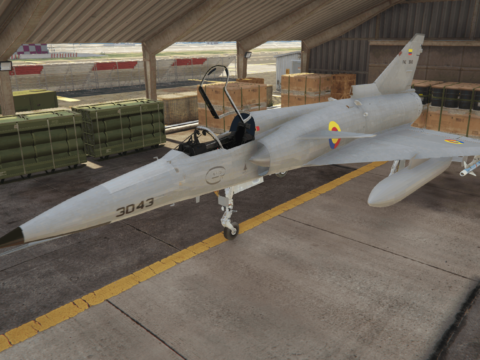 Colombian Air Force IAI Kfir C.7 [Add-On] V1.0