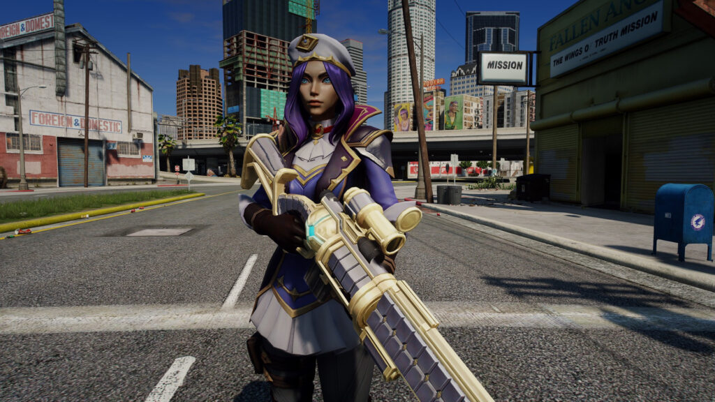 Commande Caitlyn Kira man [Add-On Ped] V1.0