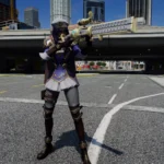 Commande Caitlyn Kira man [Add-On Ped] V1.0