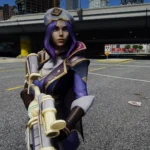 Commande Caitlyn Kira man [Add-On Ped] V1.0