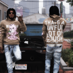 Cough Syrup Pullover Hoodie Retexture Pack for Franklin 1.02
