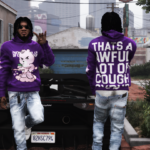 Cough Syrup Pullover Hoodie Retexture Pack for Franklin 1.04