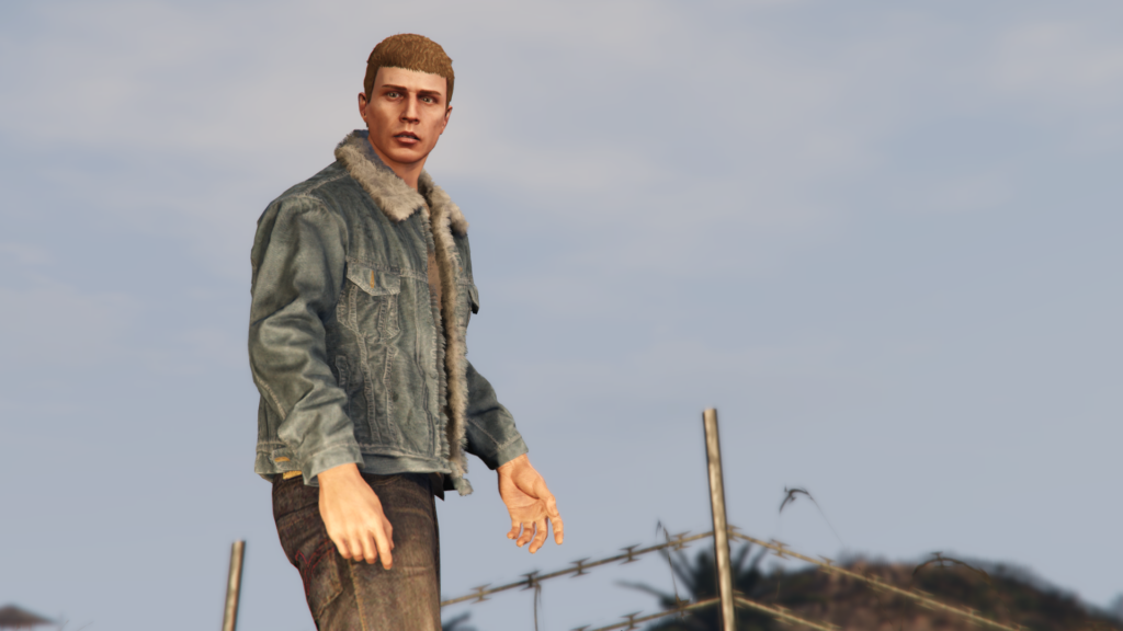 Denim Jacket For MP Male