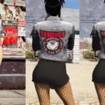 Denim Jacket adjusted + Metal Textures 1.04