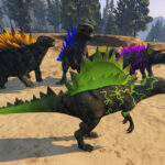 Dino Godzilla velociraptor