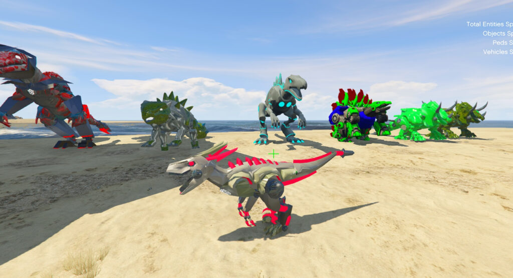 Dinosaur Transformers Velociraptor