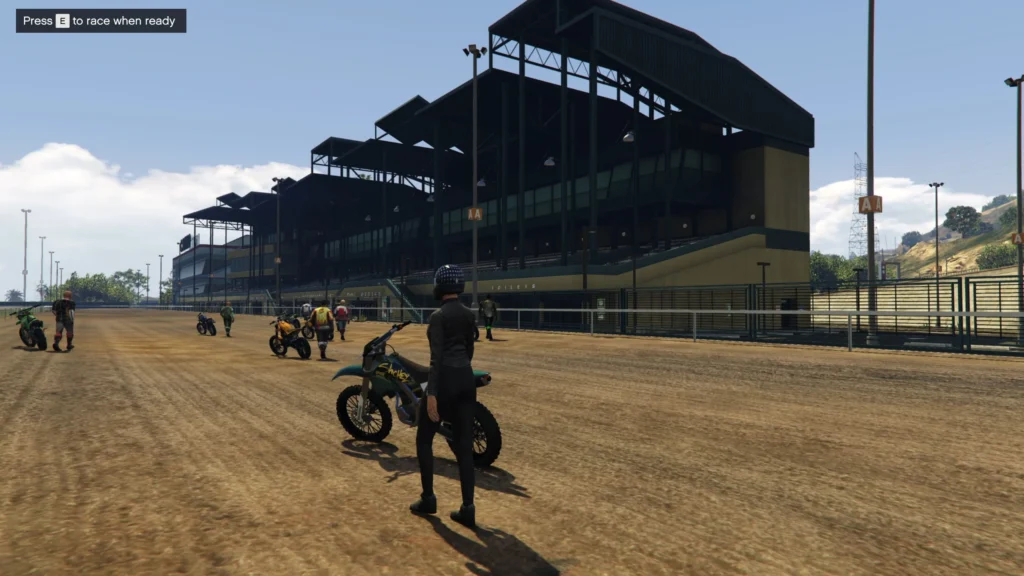 Dirt Track Race - 2 Laps