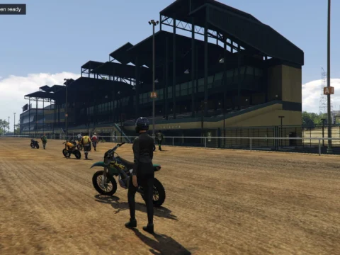 Dirt Track Race - 2 Laps