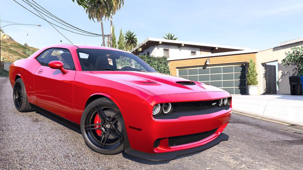 Dodge Challenger 2015 [Add-On / Replace | Animated | Template] V1.2