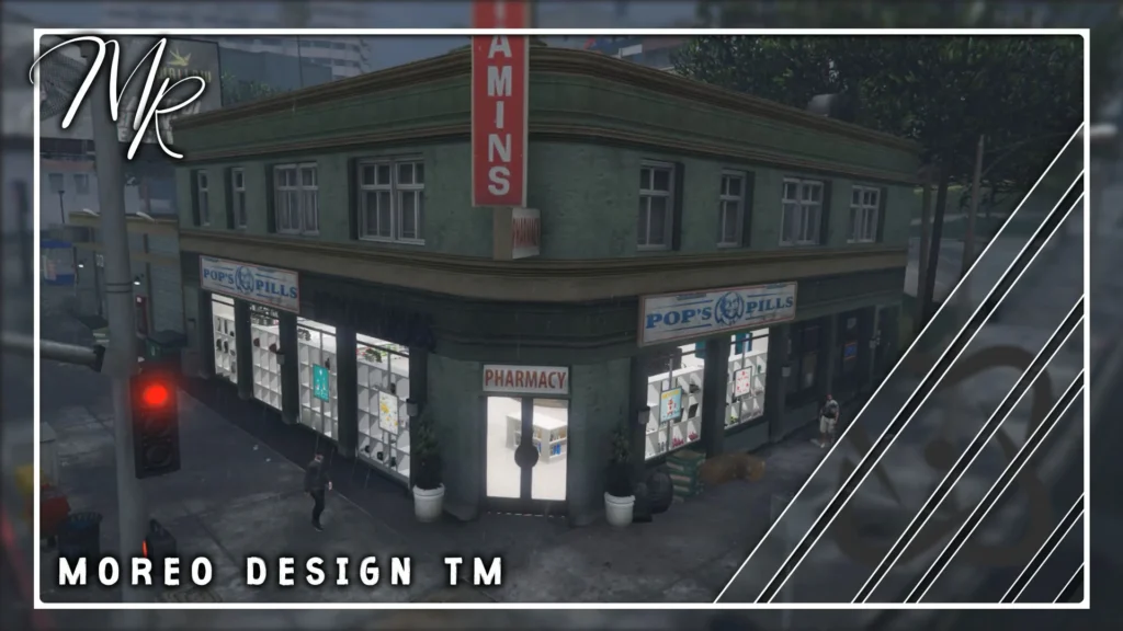 [MLO] Downtown Pop's Pills Pharmacy [SP Addon / FiveM] V1.0