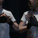 Fingerless Leather Gloves for MP Male / Female V1.0