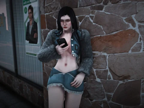 Fluffy and Jeans for MP Female 1.0