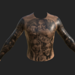 Full Body Tattoo for MP Male 1.03