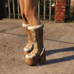 Fur Boots (Camel 311) for MP Female 1.0